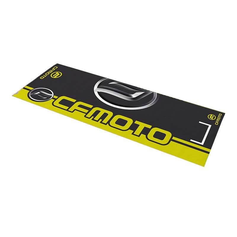 CF Moto Uyumlu Sarı Desenli 80 X 220 Cm Kaydırmaz Motosiklet Halısı aksesuar