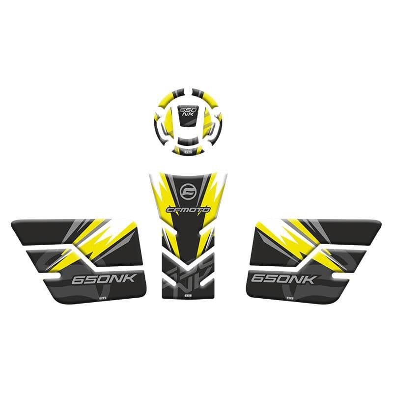 CF Moto 650 NK 2022 - 2024 Uyumlu Tank PAD Set 003 aksesuar