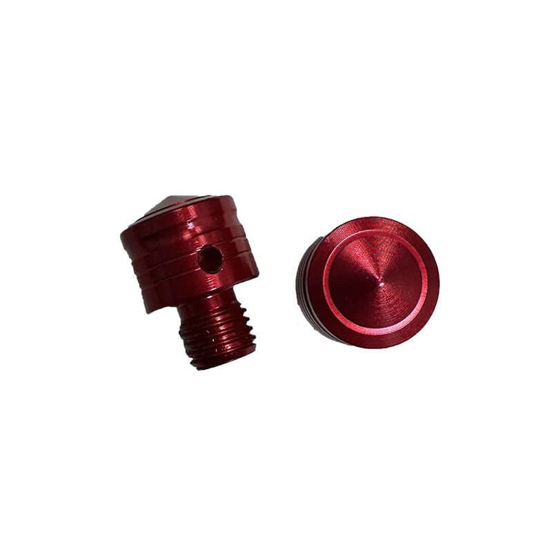 Universal 10 MM Kırmızı Vida Tapası - Ayna Delik Tıkacı - Ayna Vidası aksesuar