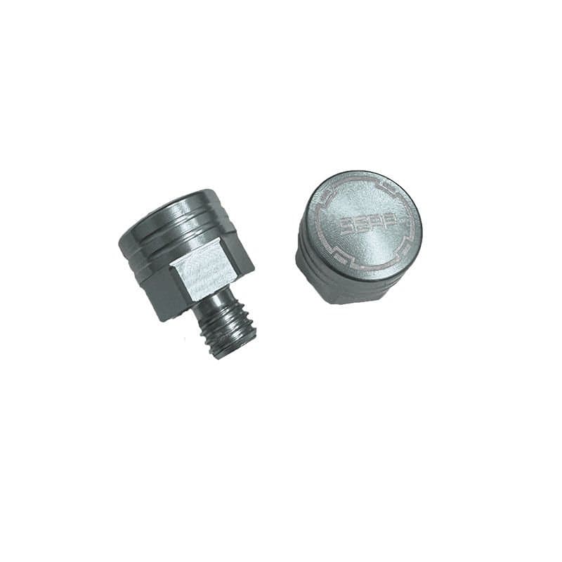 Universal 6 MM Füme Vida Tapası - Ayna Delik Tıkacı - Ayna Vidası aksesuar