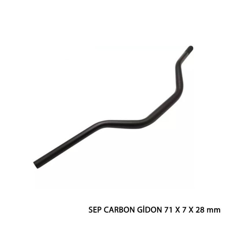 Universal & CF Moto 250 NK 2023 - 2026 Uyumlu SLP Gidon Carbon 71 X 7 X 28 Mm aksesuar