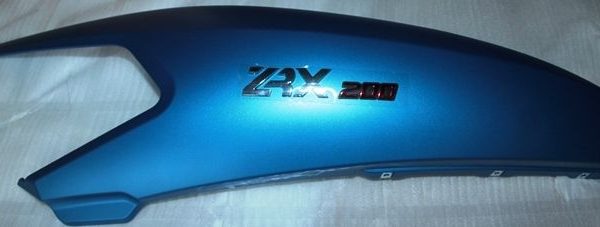 SCOOTER ZRX 200 - SAĞ KORUMA LEVHASI TURKUAZ ZRX 200