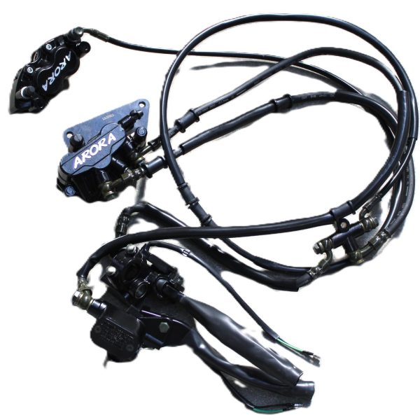 SCOOTER LEADER - ARKA FREN SİSTEMİ KOMPLE LEADER