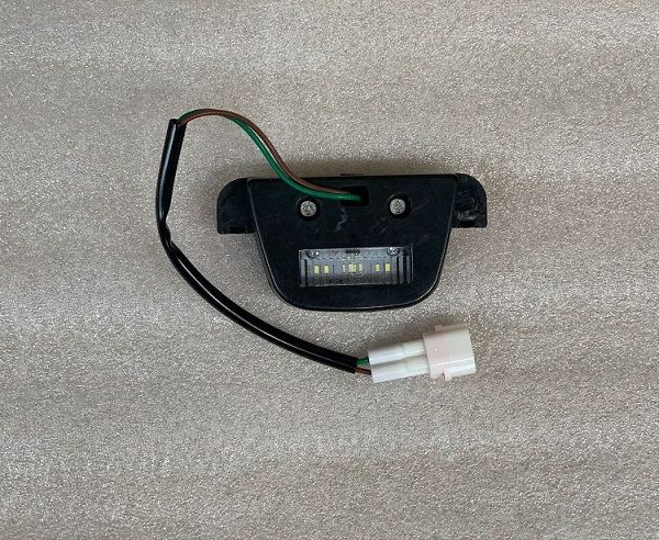 SCOOTER SAFARI PRO - ARKA PLAKA LAMBASI SAFARI PRO