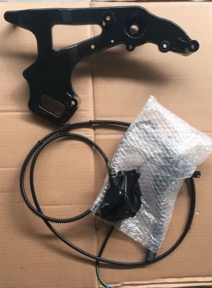 SCOOTER ZRX 200 - ARKA FREN SİSTEMİ KOMPLE (BRAKET İLE) ZRX 200