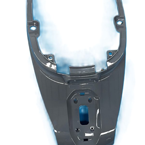 SCOOTER MALIBU PRO - ARKA STOP ÜSTÜ KAPAK SİYAH MALIBU PRO