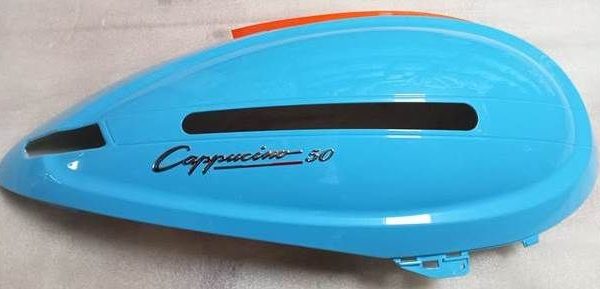 SCOOTER CAPPUCINO -S - SAĞ KORUMA LEVHASI AÇIK MAVİ CAPPUCINO - 125