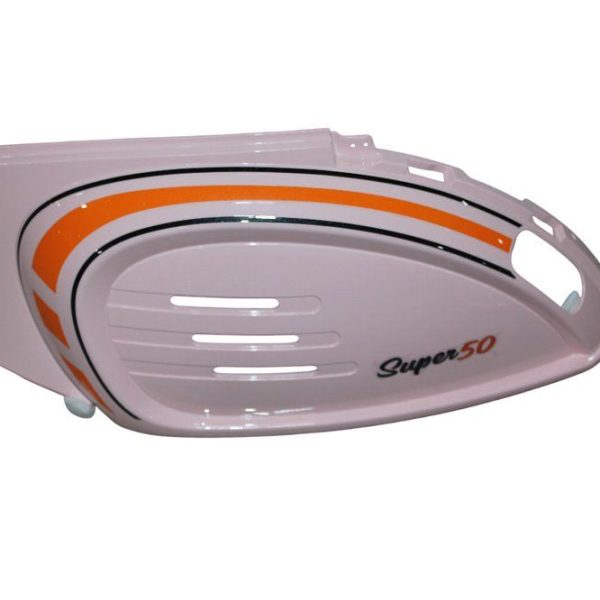 SCOOTER SUPER 50 - SOL KORUMA LEVHASI PEMBE SUPER 50