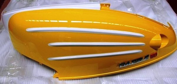 SCOOTER DAZZLE 50 - SAĞ KORUMA LEVHASI SARI DAZZLE 50