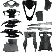 HONDA - ACTİVA S - ACTİVA S KAPORTA SET ESKİ MODEL [ SİYAH ]