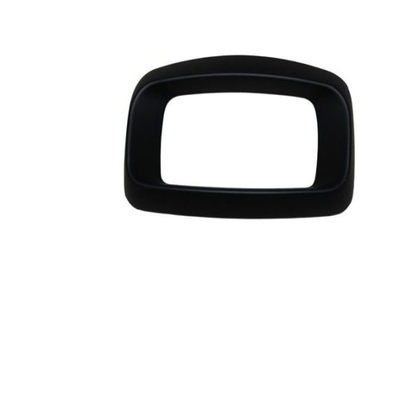 SCOOTER SUPER 50 - ÖN ORTA KAPAK DEK.PLS. SİYAH SUPER 50