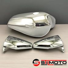 CG - CG - CG BENZİN DEPOSU + YAN KAPAK TK. [ NİKEL ]