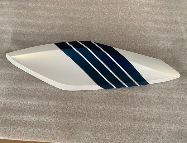 SCOOTER CHINF 318 - ÖN SAĞ FAR PANELİ MAVİ-BEYAZ CHINF 318