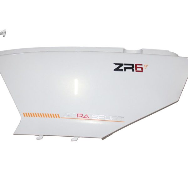 E-SCOOTER ZR6 - SOL KORUMA LEVHASI BEYAZ ZR6