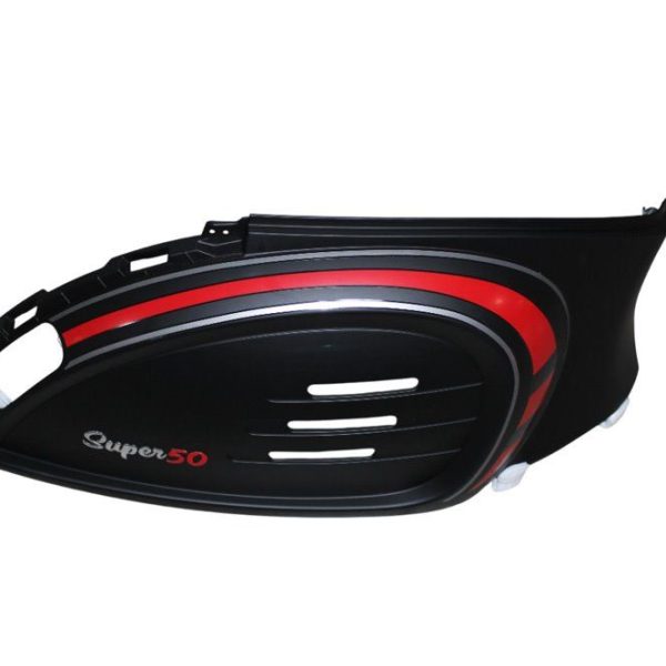 SCOOTER SUPER 50 - SAĞ KORUMA LEVHASI SİYAH SUPER 50