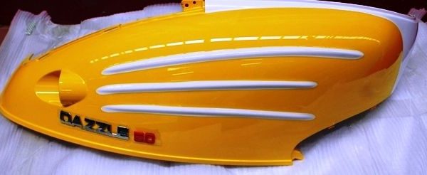SCOOTER DAZZLE 50 - SAĞ KORUMA LEVHASI KAHVERENGİ DAZZLE 125