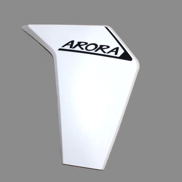 E-SCOOTER ZR2 - SOL ALT PANEL BEYAZ ZR2